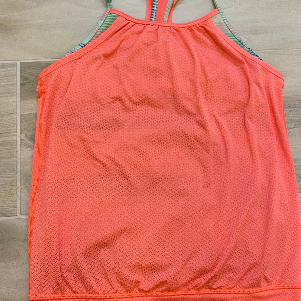 Ivivva by lululemon girls double dutch tank top size 12